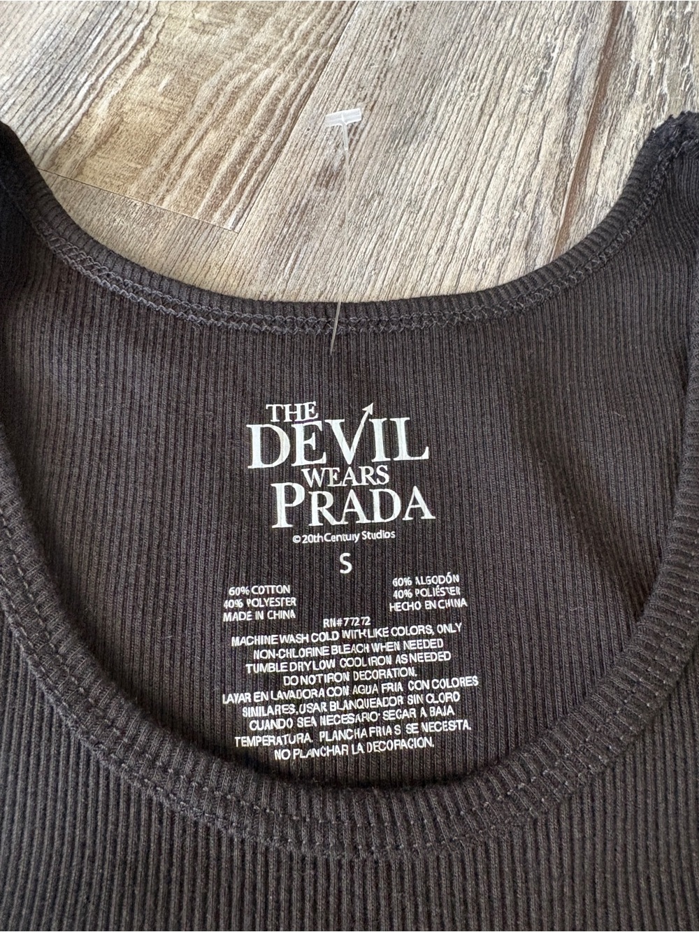 👠 devil wears Prada tank top - Picture 4 of 9